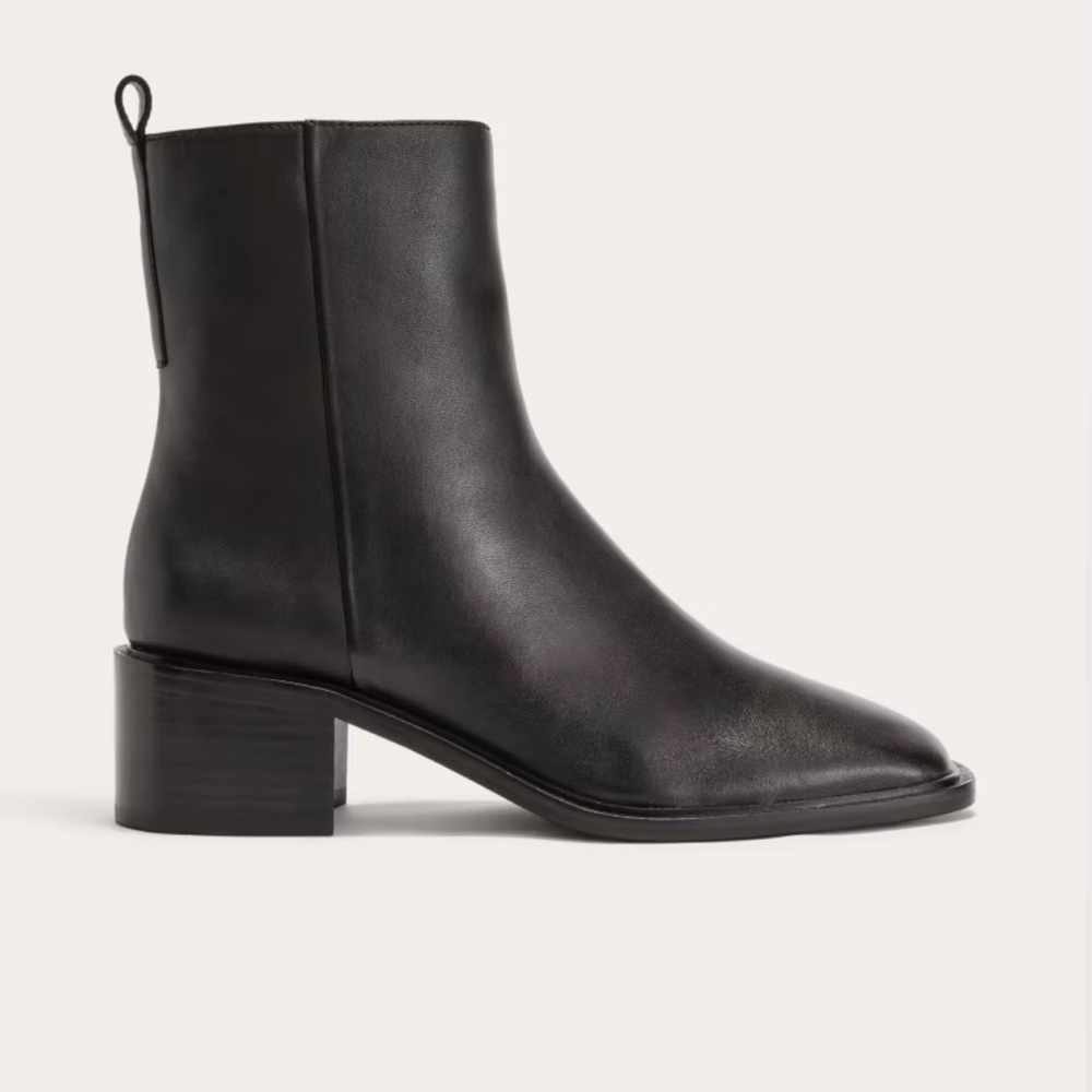 The City Boot in black leather